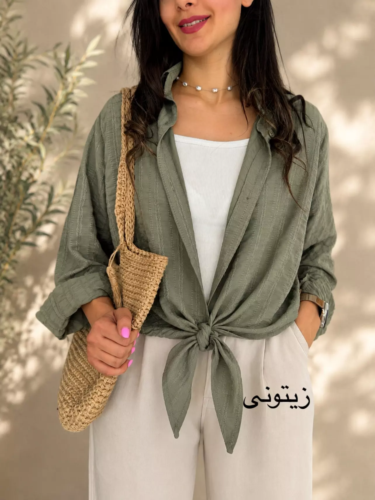 شومیز گره ای آناهید | استایل تو